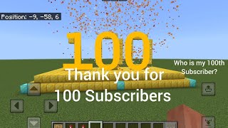 Thank you for 100 Subscribers on my channel, let's get 200 and more!!