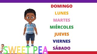 Learn Spanish | Los Días de la Semana - Days of the Week | Sweet Pea Adventures Kids Songs by Sweet Pea Adventures - Nursery Rhymes & Kids Songs 420 views 5 months ago 9 minutes, 41 seconds