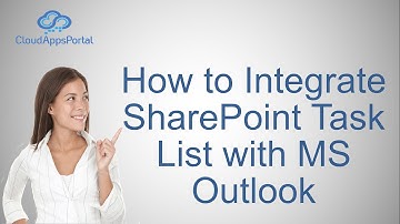 How to integrate SharePoint task list with MS Outlook