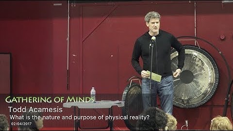 What is the nature and purpose of physical reality? Todd Acamesis @ Gathering of Minds