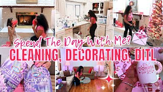 2024 Homemaking: Spend The Day With Me! DITL - Cleaning And Decorating For Valentine&#39;s Day