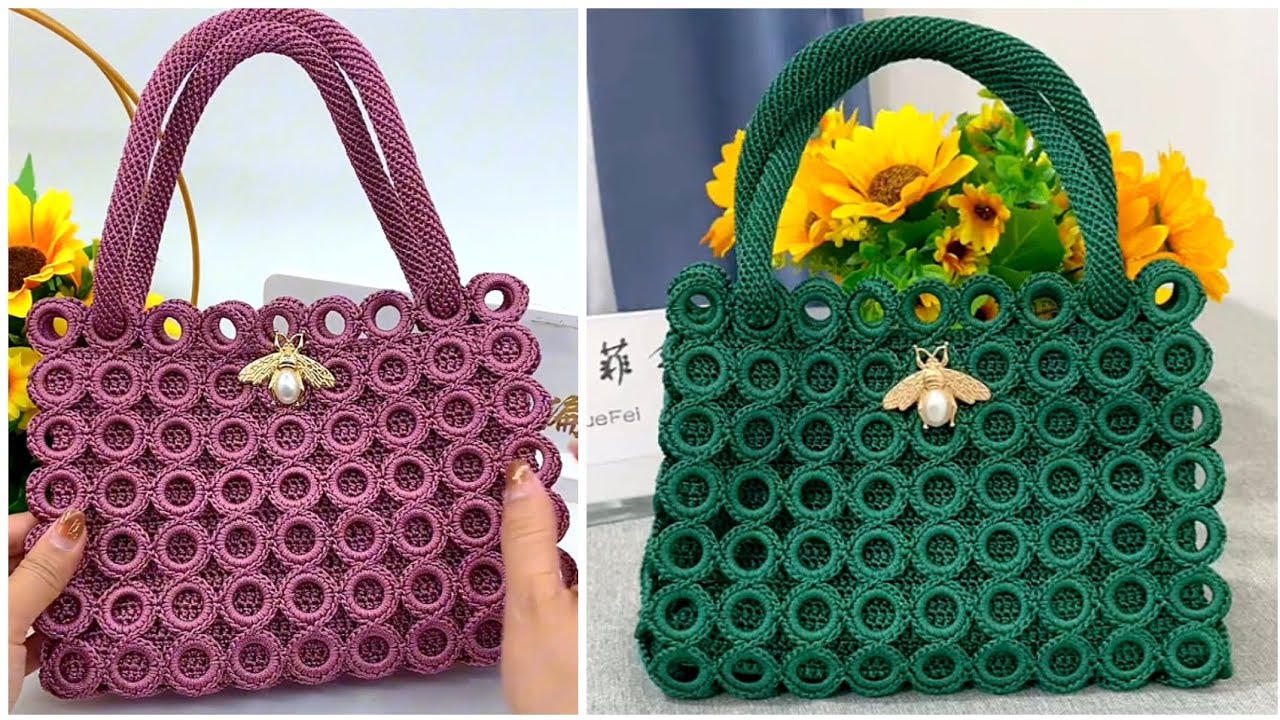 Wow...! Beautifully Designed and Easy to Make Crochet Bag/New Design 🔥Simple and Wonderful