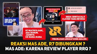 Duckey ke RRQ ? R7 Dibungkam ?! Mas Ade : karena R7 Review Player RRQ Kah ? Penjelasan Lengkap ..