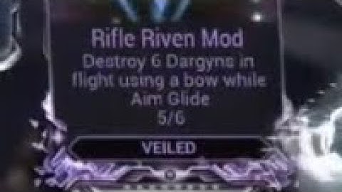 Riven Challenge: Destroy 6 Dargyns In Flight Using A Bow While Aim Glide