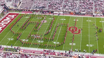 10-19-24 OU vs South Carolina Pregame - Pride of Oklahoma and OU Alumni Band
