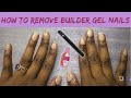 How To Remove Builder Gel nails | IBD Builder Gel nail removal