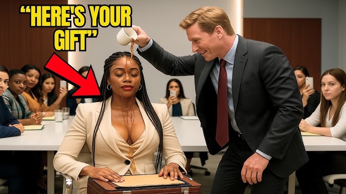 Racist Boss POURED Coffee on BLACK CEO and Insulted Her — She FIRED Him on  the Spot - YouTube