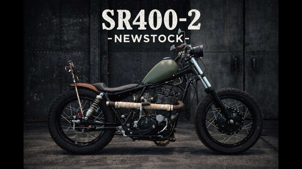 YAMAHA ヤマハ SR400-2 - YouTube