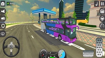 New Bus Simulator 2025: Extreme Euro Bus Simulator City Bus Games 3D - Bus Game Android Gameplay