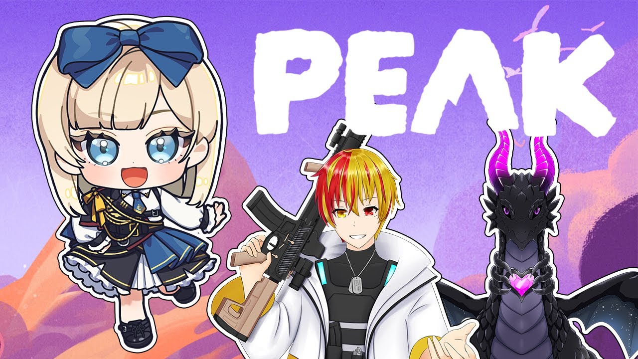 【PEAK】初めての山登り【ハストラ/ユカシ/世界なゆた】 - YouTube