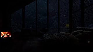 Relax with Snowstorms and Fireplace Sounds | Journey in the Bedroom, Enter Beautiful Dreams by Chery Snow 3,513 views 3 days ago 24 hours