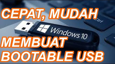 Cara membuat bootable flashdisk windows 7/8/10 dengan rufus | terbaru