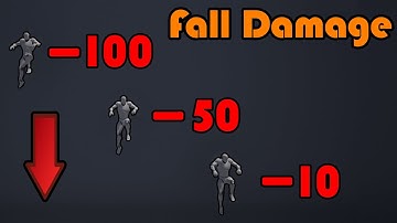 Fall Damage - Unreal Engine 4 Tutorial