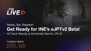Ready, Set, Register! Get ready for INE’s eJPT v2 Beta