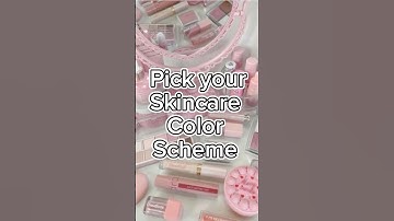 Pick your Skincare Color Scheme#shorts #aesthetic #fypシ #skincare #colors