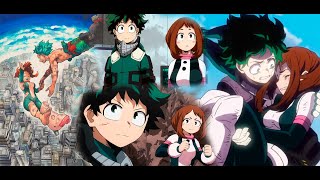 Momentos de Deku y Uraraka