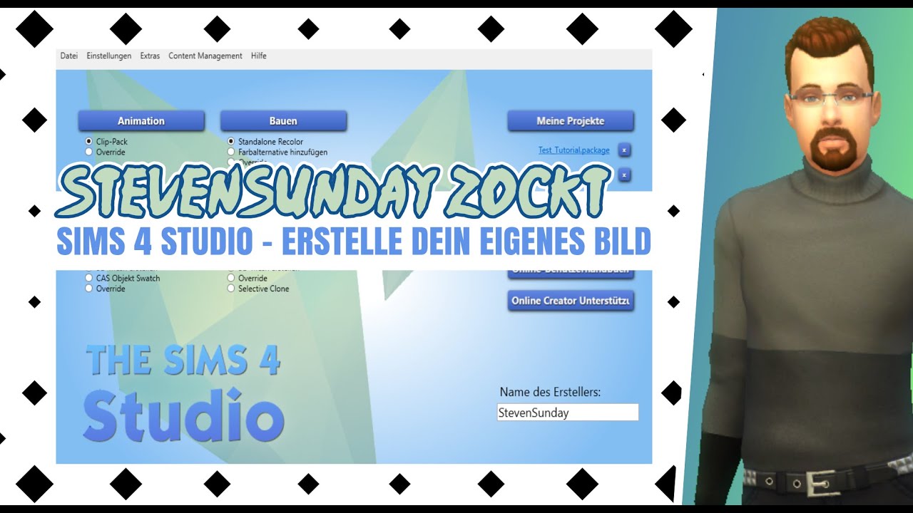 Sims 4 Studio | eigene Bilder erstellen | Tutorial - YouTube