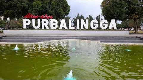 Susaana Pedesaan Jawa Tengah di pagi hari  Welcome!!! Alun Alun Kota Purbalingga  || Jawa Tengah