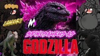 JP/JW Dinos React To Spinosaurus As Godzilla by @M4rkim