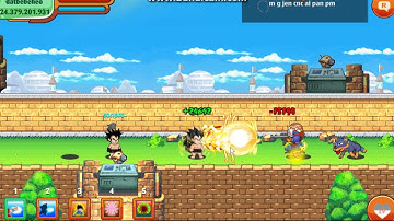 Ngọc rồng online: đệ tử antomic 7 víp kéo sư phụ đi doanh trại max phê