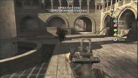 GKannihilation vs. Mr MRH - Showdown and Shipment 1v1 - Call of Duty 4