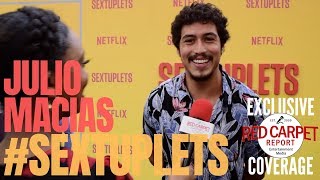 Julio Macias Interviewed At Netflixs World Premiere Streaming August 16Th