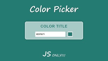 JS Color Picker