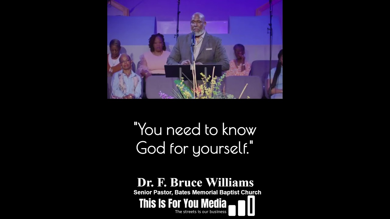 "Mankind has limited vision. God has supreme vision."