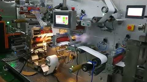 CL 822 RFID Label Automatic Converting Lamination  Machine