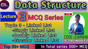 DS MCQ Lecture 3 |Data Structure MCQ |DS MCQ |data structures and algorithms in c MCQ |Code Learning