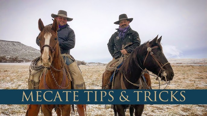 How to Attach Your Mecate to Your Snaffle with Slobber Straps 