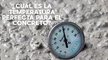 ¿Qué le pasa al hormigón con bajas temperaturas?