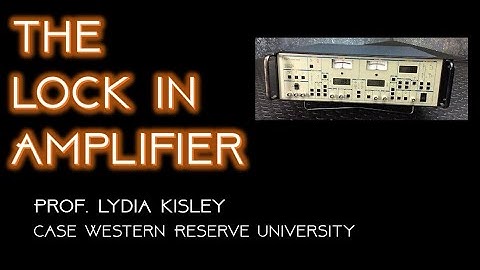 The Lock-In Amplifier - Principles and Overview of SR510