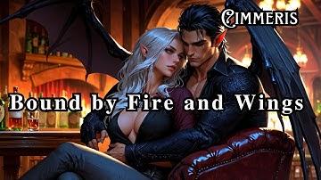 Cimmeris | Bound by Fire and wings (Official Music) — Dark Fantasy Rock | Gothic Symphony Romance