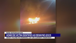 Metro police identify man found dead inside burning van