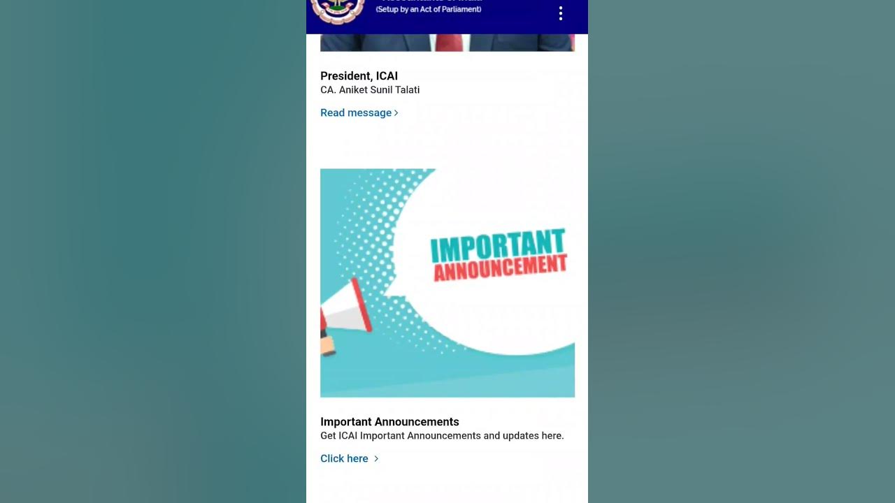 ICAI IMPORTANT ANNOUNCEMENT CA FOUNDATION EXAM FORM FILL LAST DATE