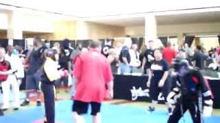 Casey montgomery 2014 battle of atlanta sparring 3rd match