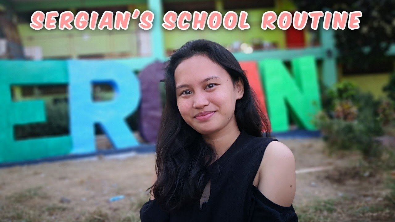 Sergian's School Routine ft. Hannah Bacus (Vlog Entry) (Output in Media and Information Literacy)