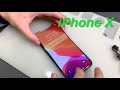 iPhone X LCD glass repair  - замена стекла дисплея