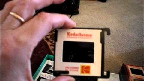 Vintage Kodachrome slides and more