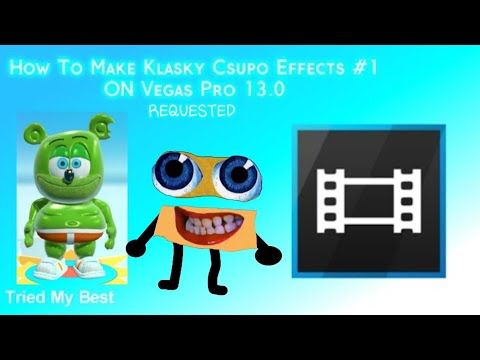 REQUESTED How To Make Klasky Csupo Effects 1 On Vegas Pro 13 0 Tried My Best