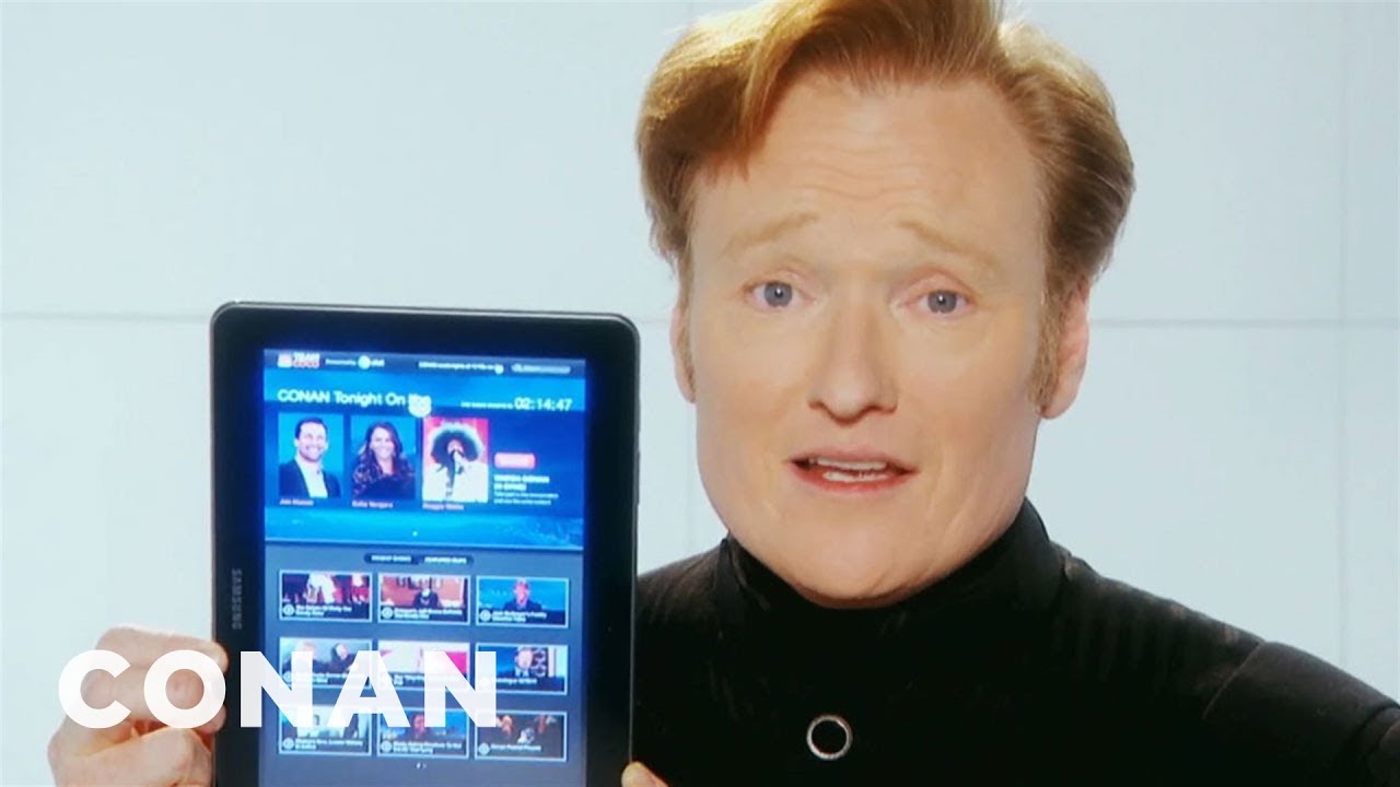 The Team Coco Tablet Sync App - CONAN on TBS