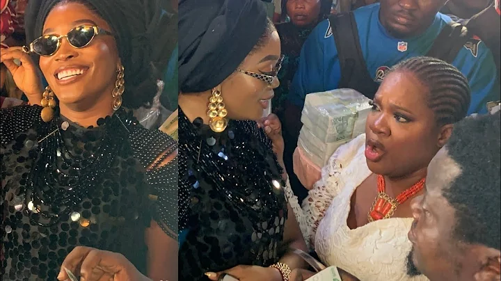 YEPA 😂! SEE HOW OVERSABI ANTY NO GREE FOR KIEKIE ON DANCE FLOOR WITH ODUNADEKOLA & ENIOLA AJAO