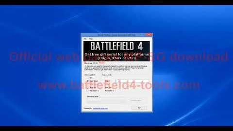 Battlefield 4 - SERIAL KEY, SERIAL NUMBER, KEYGEN CRACK