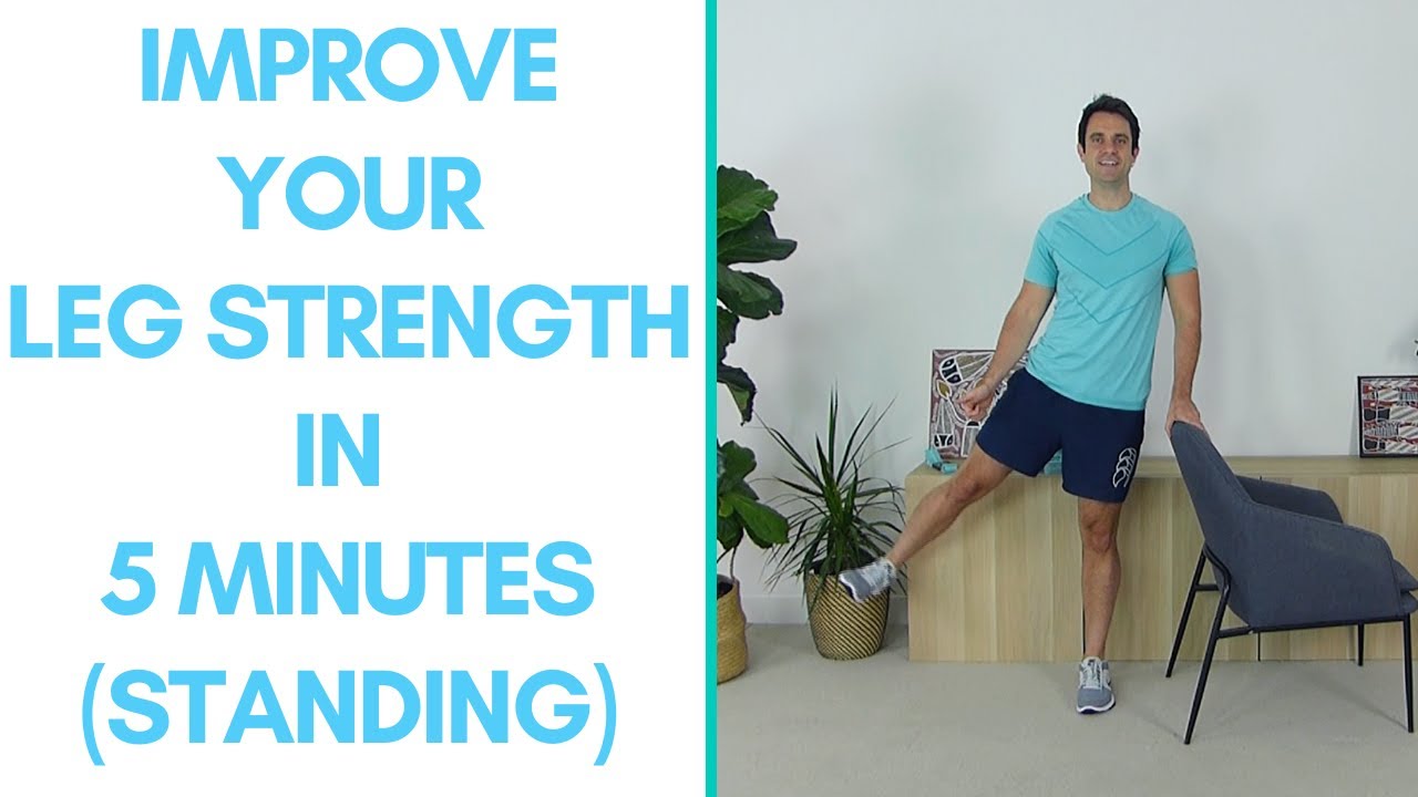 Standing Leg Exercises For Seniors Fitter In 5 5 Mins More Life