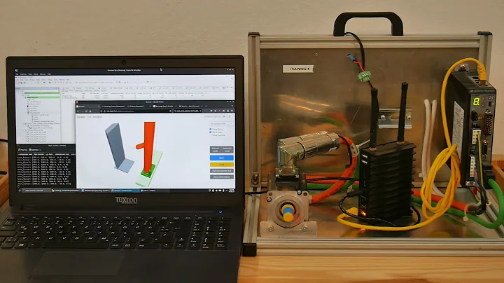 CODESYS SoftMotion with custom robot kinematics, controlled by Python, running on real-time Linux