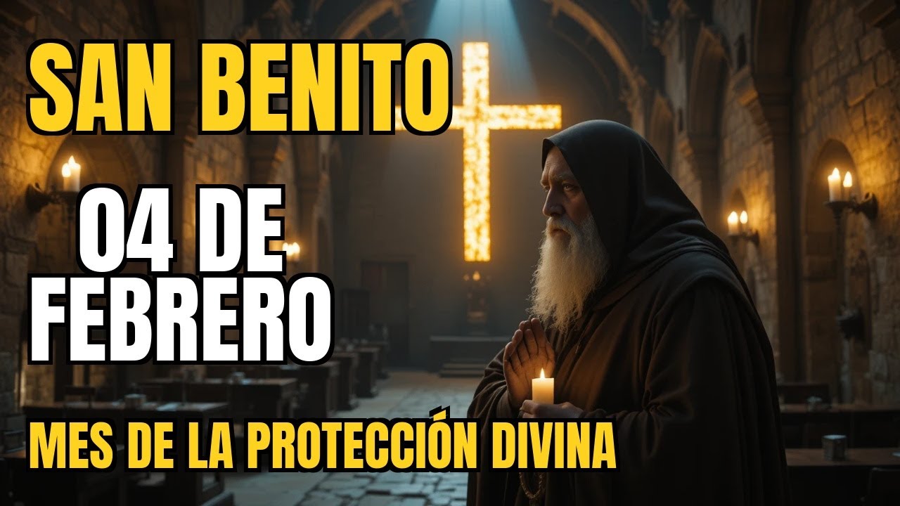 🌟 ALGO PODEROSO SUCEDERÁ DESPUÉS DE ESTA ORACIÓN DE SAN BENITO