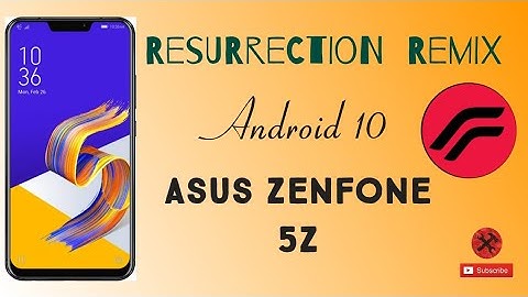 Resurrection Remix (Android10) rom || Official || Quick overview || Asus Zenfone 5Z