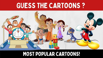 CAN YOU GUESS THE POPULAR CARTOON CHARACTER IN 10 SECONDS? | EMOJI PUZZLE | EMOJI CHALLENGE