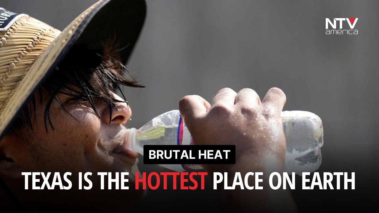 Brutal heat wave makes Texas among the hottest places on Earth - YouTube